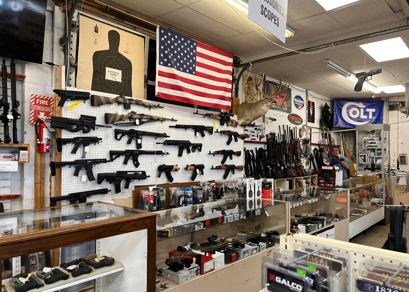 Glick-Twins-Counters-and-Wall-Displays-of-Automatic-Rifles